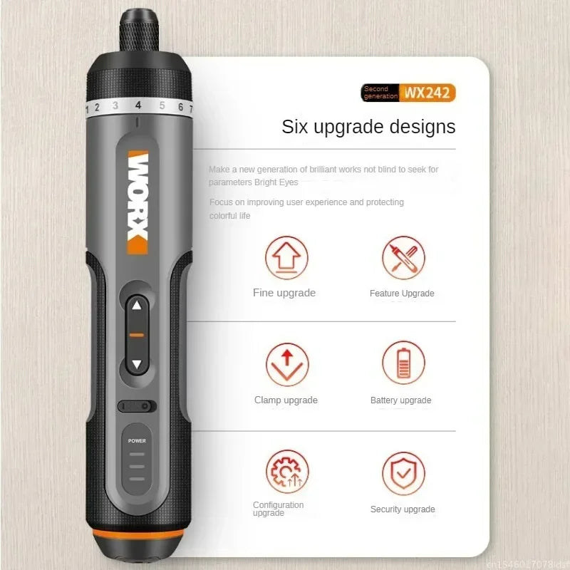4V Smart Cordless Screwdriver Set