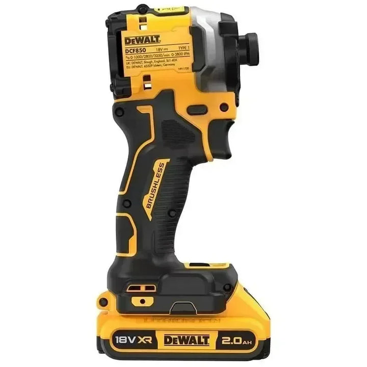 DCF850 20V Brushless Cordless Impact Driver – High Torque