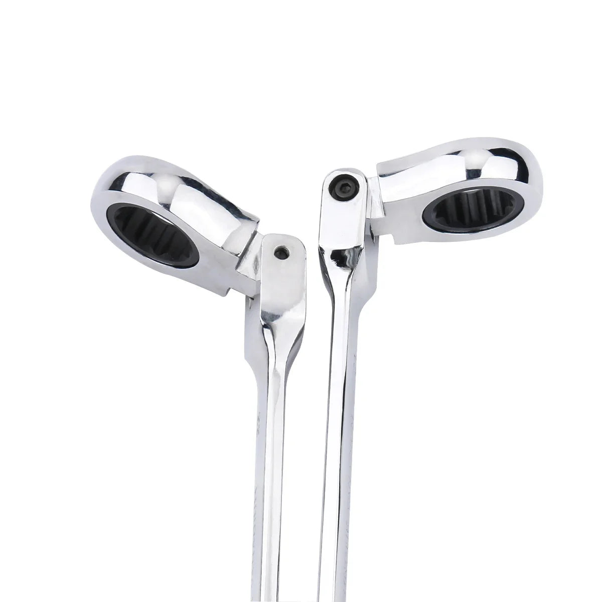 72-Tooth Ratchet Wrench – Flexible Head Spanner (6–27mm)