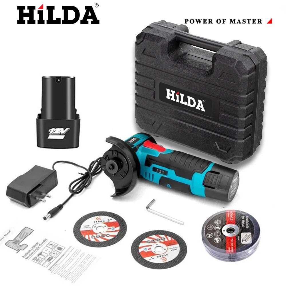 12V Mini Cordless Angle Grinder