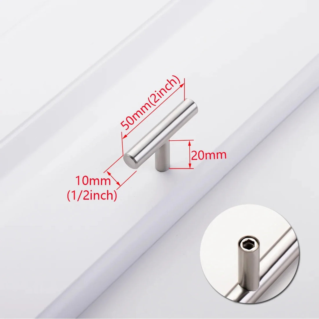 6PCS Modern Zinc Alloy Door & Cabinet Handles – Black & Gold