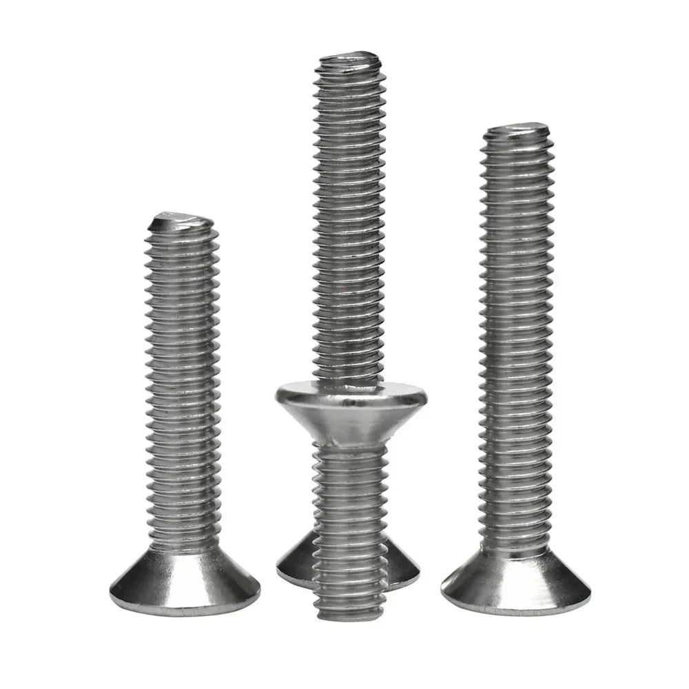 304 Stainless Steel DIN7991 Countersunk Hex Socket Screws – M2–M10