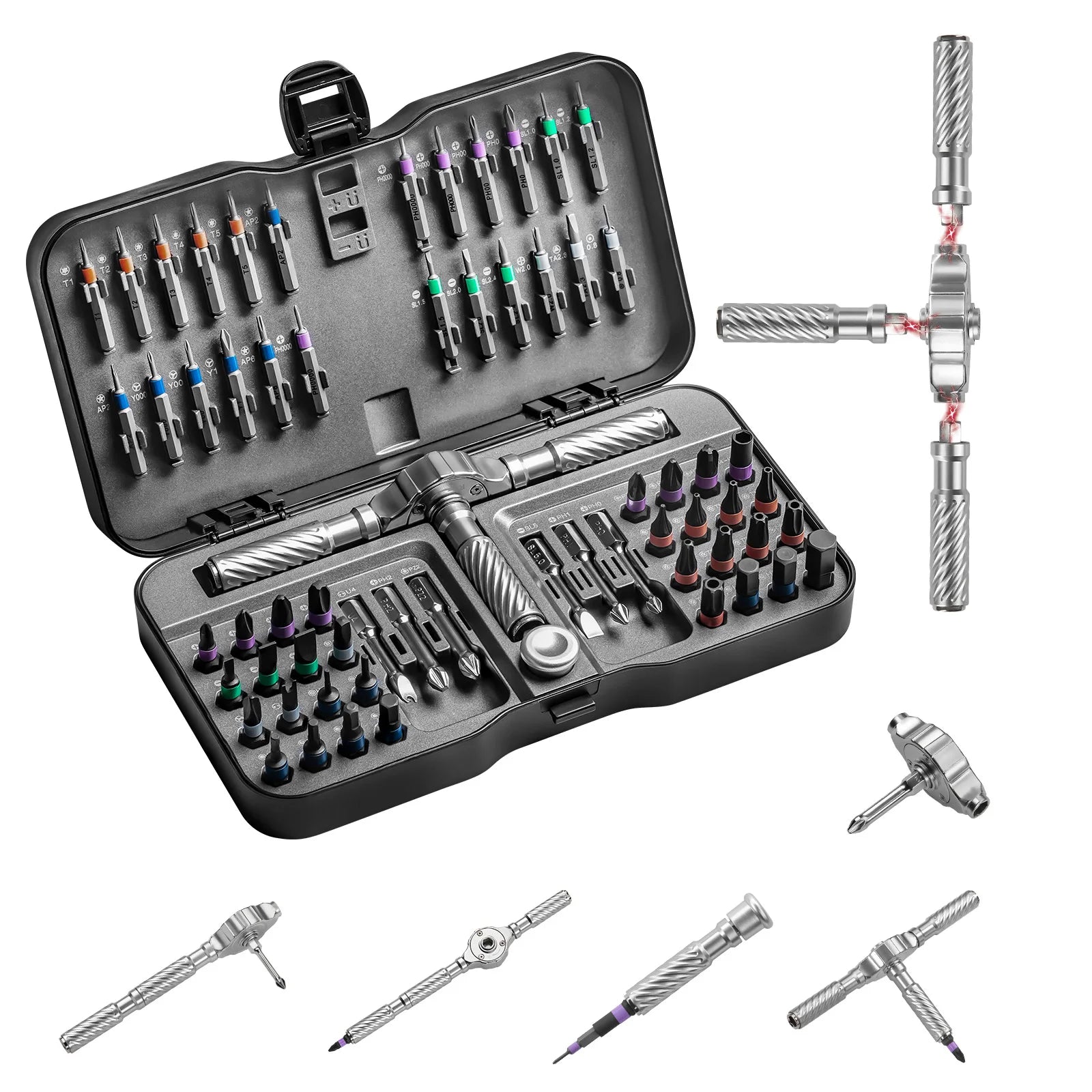 24-in-1 RS1 Multi-Purpose Ratchet Screwdriver Set