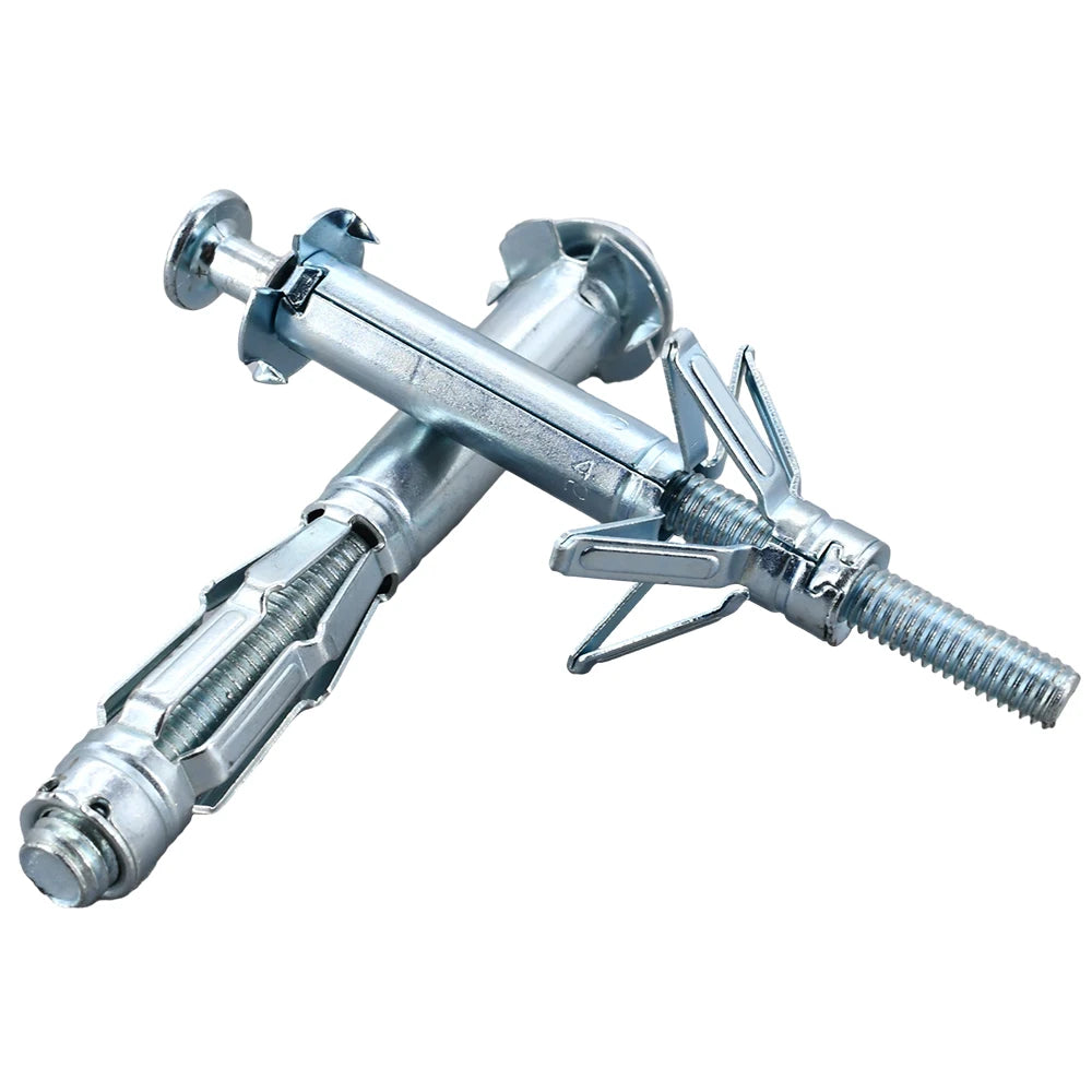 M4–M8 Gypsum & Drywall Expansion Screws – Metal Hollow Wall Anchors