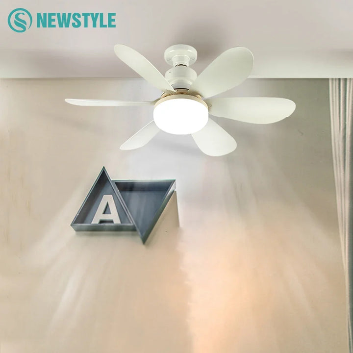 E27 Ceiling Fan Light – 30W LED with Remote & 3 Modes