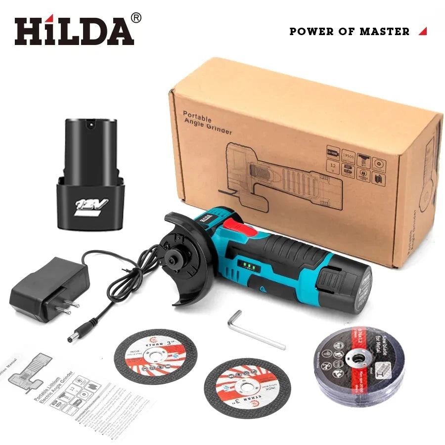 12V Mini Cordless Angle Grinder