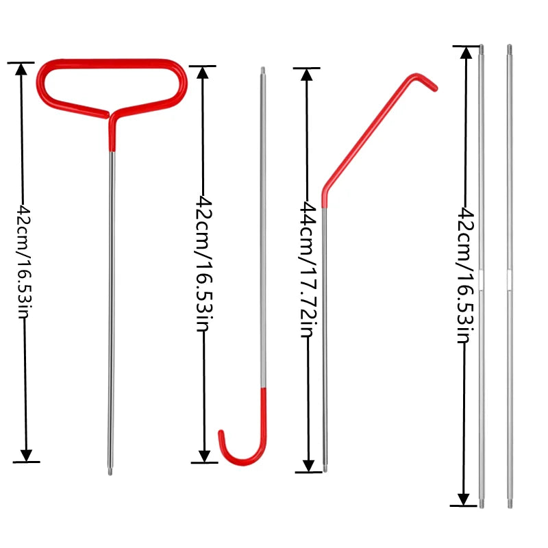 Car Door Repair Air Wedge Kit – Locksmith Unlock Tool Set
