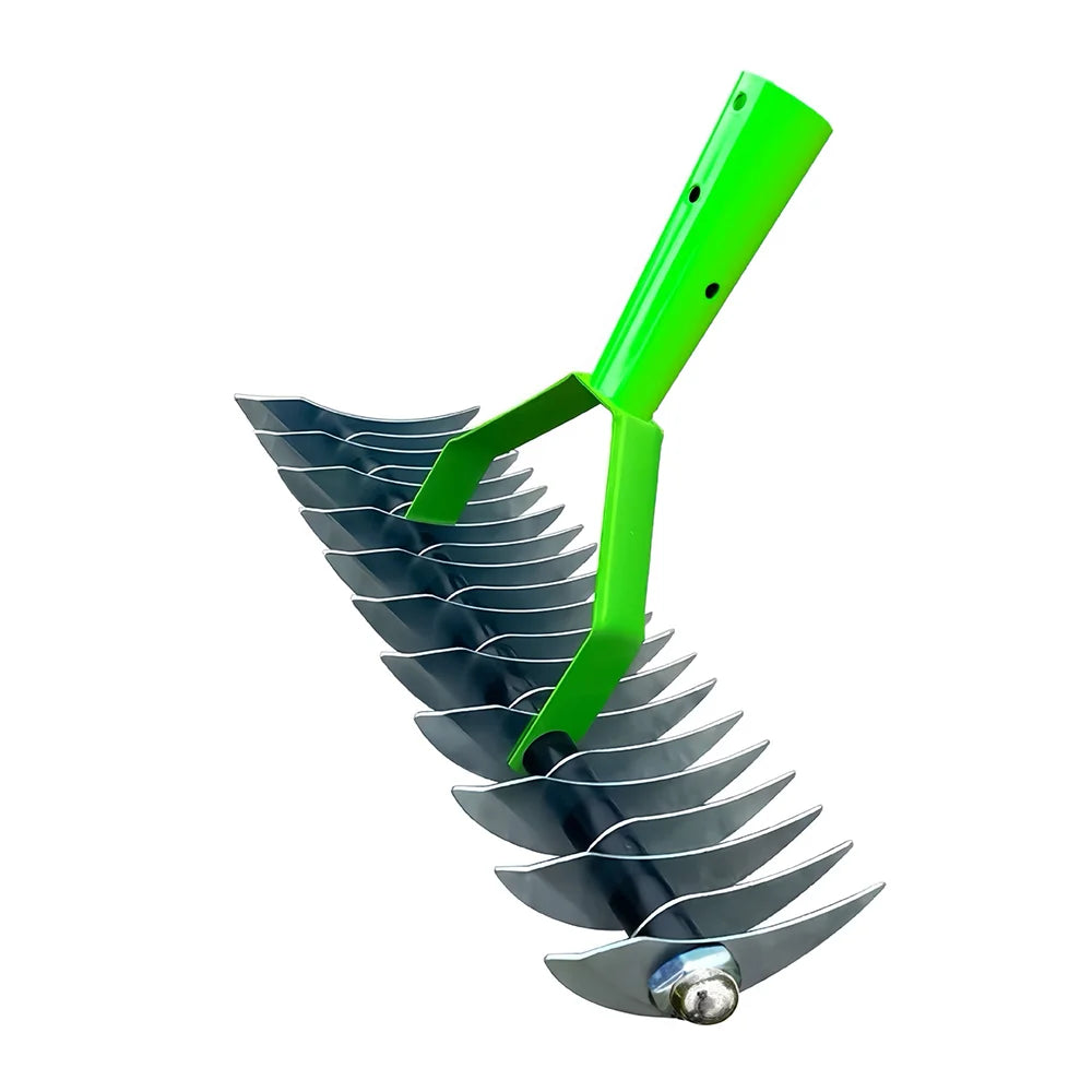 Lawn Thatching & Dethatcher Rake – Durable Yard Tool