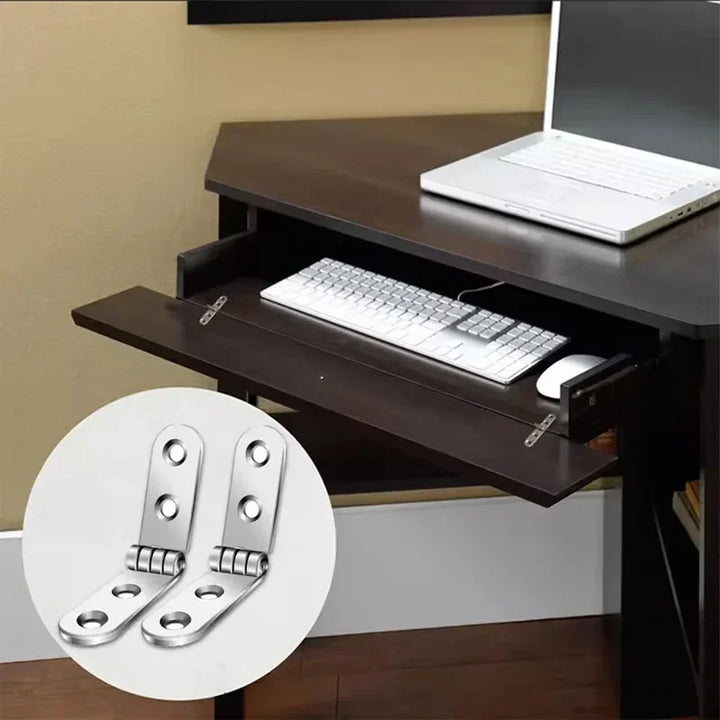 180° Foldable Screw-On Cabinet Hinges (2pcs)