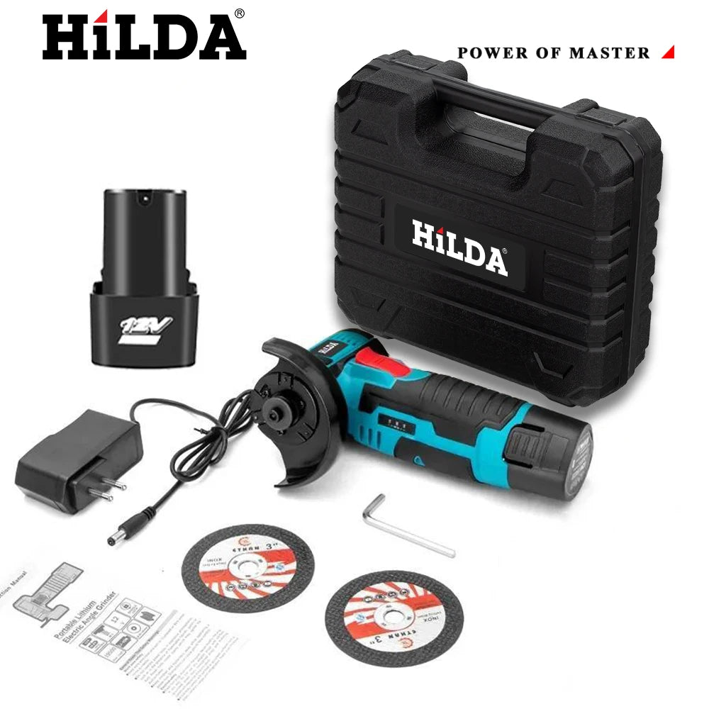 12V Mini Cordless Angle Grinder