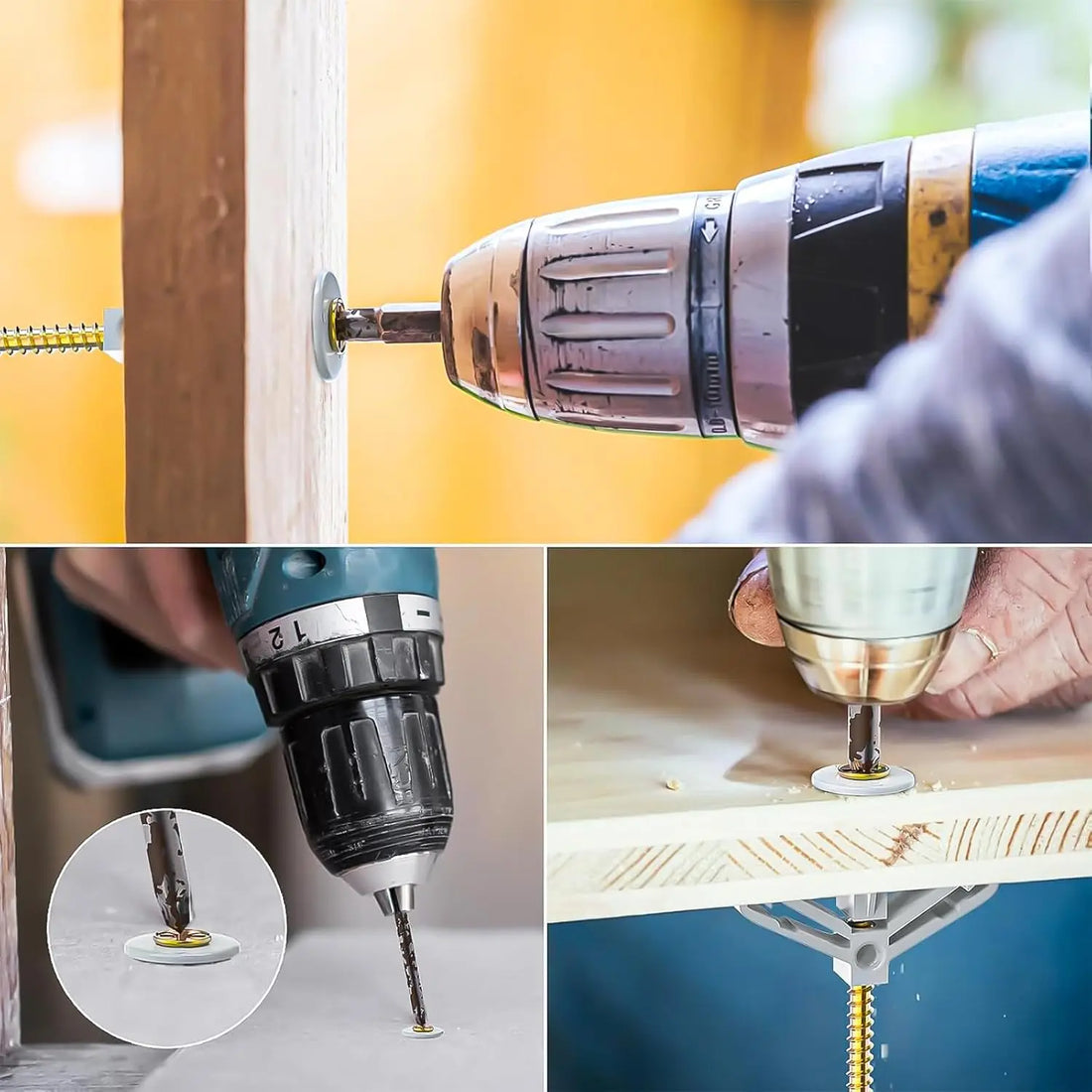 Plasterboard Expansion Screws & Plastic Toggle Anchors – Wall Fixing Kit